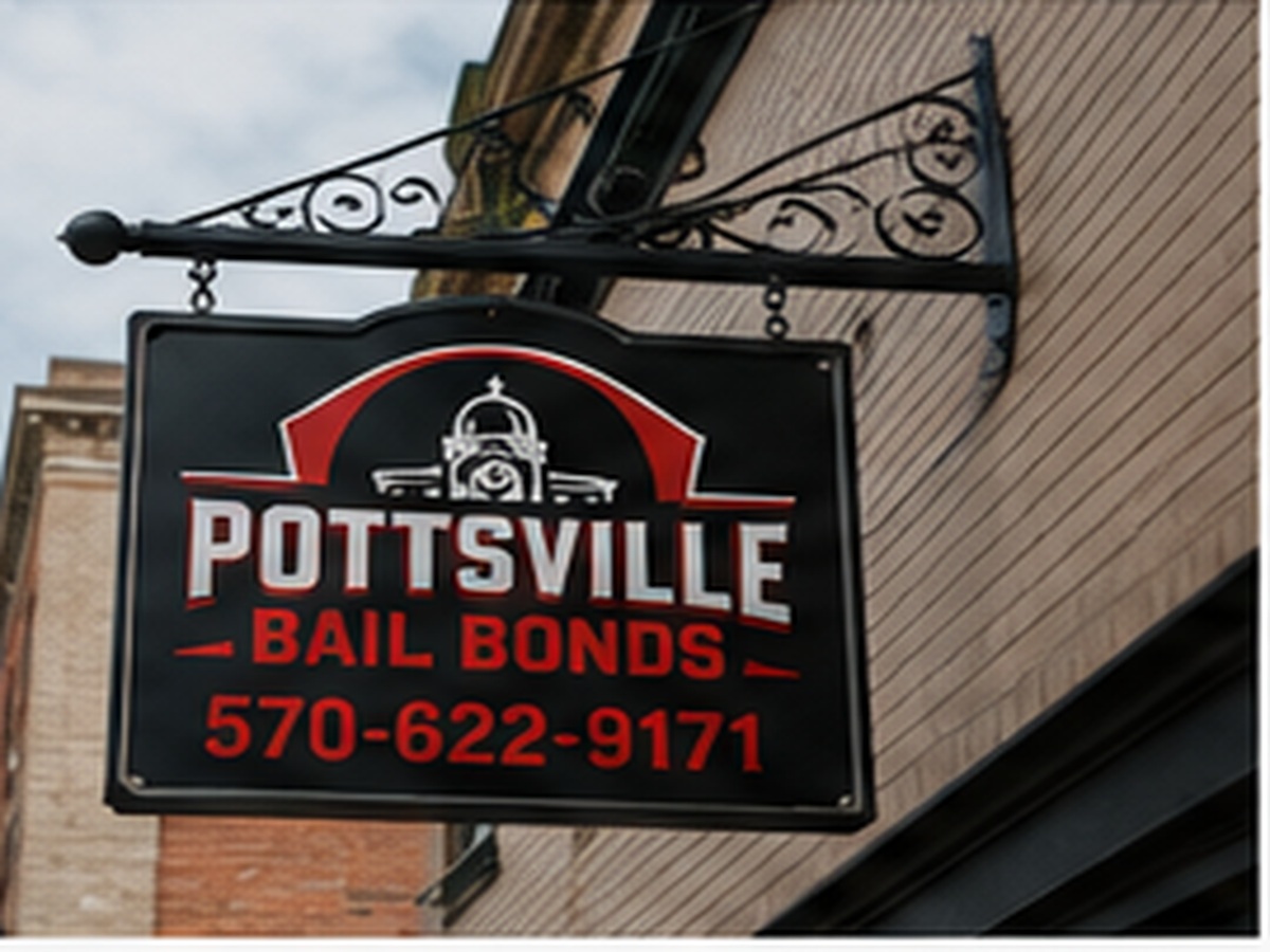 Pottsville Bail Bonds sign